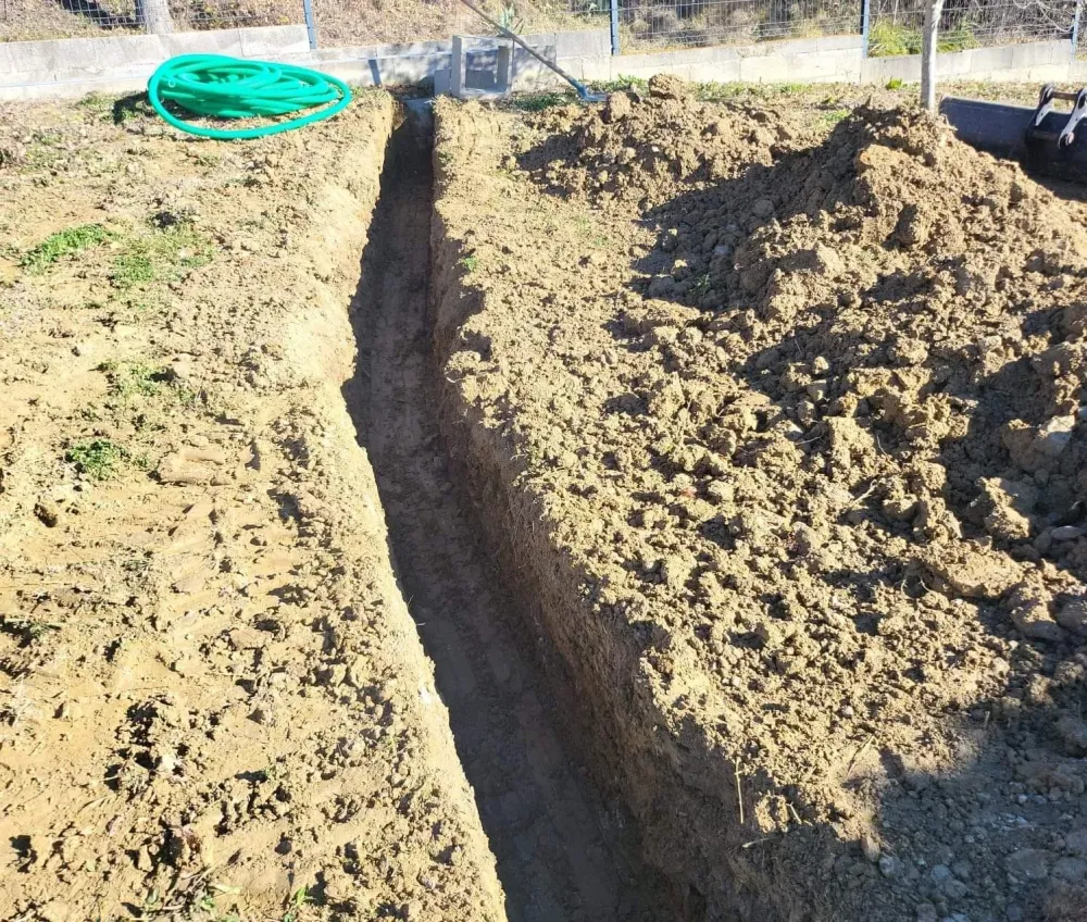 canalisation  apres les travaux