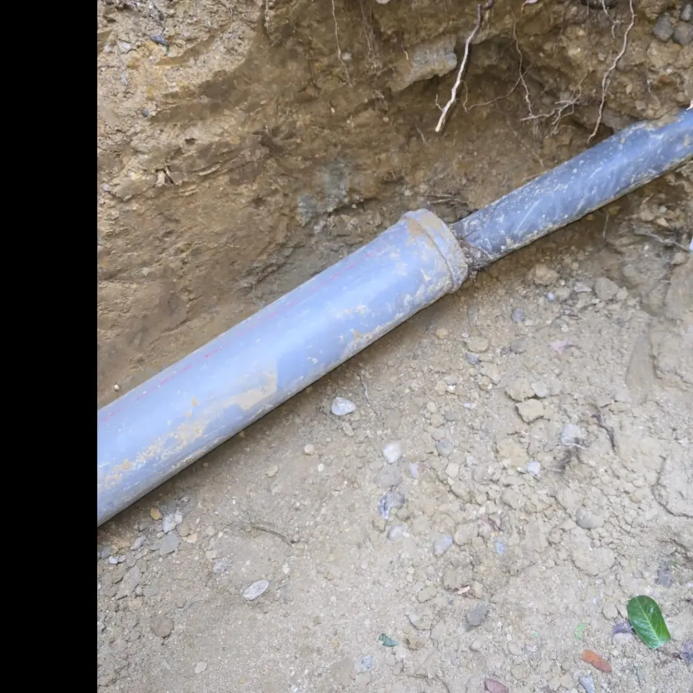 canalisation  apres  les travaux
