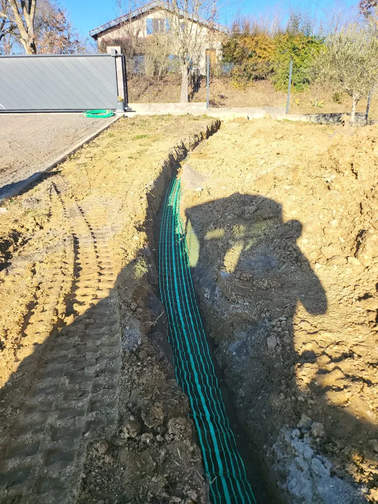 canalisation  av les travaux